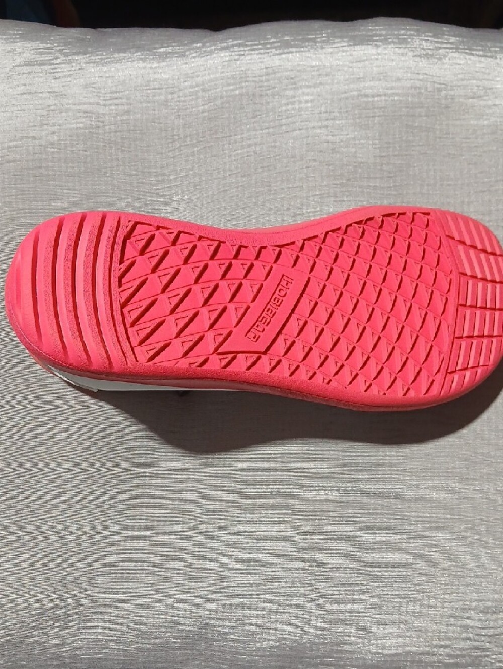 Hobibear White & Coral Lace-Up Sneaker - Picture 8 of 8